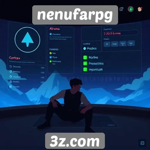 Análise da interface do nenufarpg e sua usabilidade